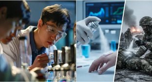 Koreans Create a Spray That Heals Wounds in Seconds (3 photos)
