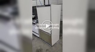 An old refrigerator that will give a head start to modern models