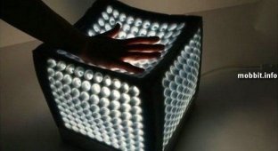 Cubeme - лампа, меняющая форму (7 фото)