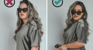 The blogger showed 30 secrets on how to look better in photographs (31 photos)