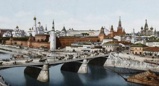 Цветные фото популярных туристических мест, сделанные более 100 лет назад (13 фото)
