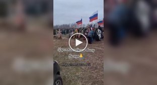 A Russian woman kills herself at a cemetery against occupiers