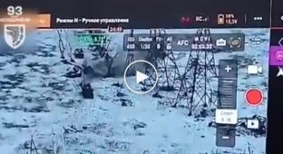Soldiers of the 93rd Mechanized Infantry Brigade destroyed two Russian MT-LBs during an enemy assault attempt near Andreevka