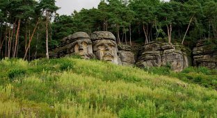 Чёртовы головы: творение гениального скульптора (8 фото)