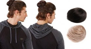 Заколки-гульки для мужчин, которые хотят чувствовать себя модными даже с короткими волосами (4 фото)