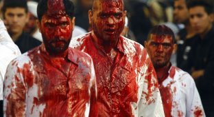 От этого мусульманского ритуала кровь стынет в жилах (15 фото)