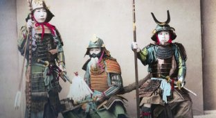 Взявшие меч, мечом погибнут: фотографии бесстрашных самураев, для которых честь была важнее жизни (9 фото)