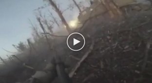 Heavy fighting in the Bakhmut area: Ukrainians evade RPG and small arms fire