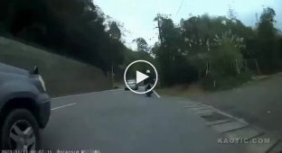 How to quickly leave a motorcycle on a turn