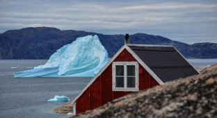 30 интересных видов на айсберги с поверхности земли и воды (30 фото)