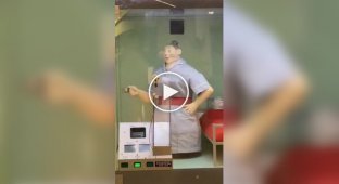 A donation box at the Guy Hospital was turned into an interactive game