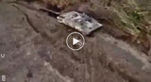 Ukrainian FPV drone destroys Russian BMP-3 in Lugansk region