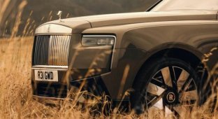 Rolls-Royce updated the Cullinan model for 770 thousand dollars (9 photos)