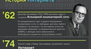 История Интернета в одной картинке (2 фото)