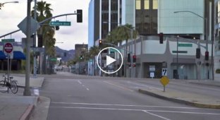Как выглядел бы Лос-Анджелес без автомобилей