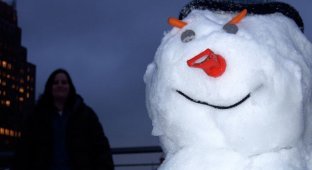 Снеговики - модели 2010-11 года (10 фото)