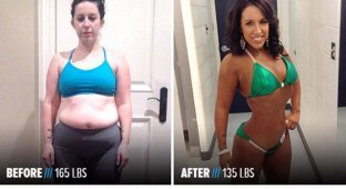 Люди, превратившие свой дряблый жир в спортивное тело (45 фото)