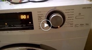 Парень заменил стандартные звуковые сигналы в стиральной машинке