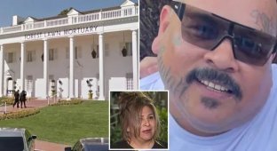 A Family Discovers a Stranger in a Coffin at a Relative's Funeral (5 photos)