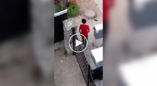 Поліцейський дрон переслідує наркоторговця