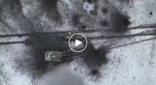Відео роботи операторів дронів на передовій. Частина 1