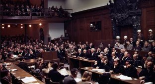 Нюрнбергский процесс в фотографиях (97 фото)