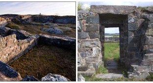 Castle ruins Ragnhildsholmen – a home of birds and memories (16 photos + 1 video)