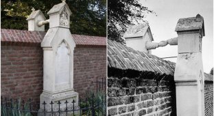 Любовь не умирает: история памятника на голландском кладбище (5 фото)
