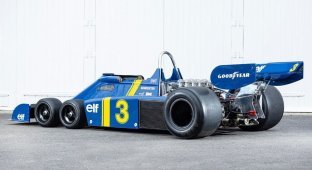 One of the most unusual Formula 1 cars will be put up for auction (19 photos)