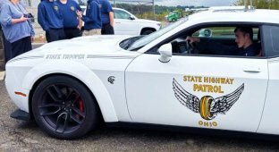 Полиция Огайо конфисковала мощный автомобиль Hellcat с 797 л.с. и назначила ему совсем другую роль