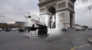 Париж: Освобождение, 1944 год (7 фото)