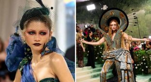 20 самых ярких звёздных образов с Met Gala 2024, приковавших взгляд всего мира (21 фото)