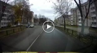 Fatal accident involving a motorcyclist in Belarus