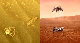 На Марсе обнаружили подозрительный клубок "спагетти" (3 фото)