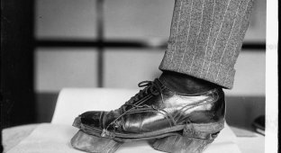 Странная обувь американцев в прошлом (3 фото)