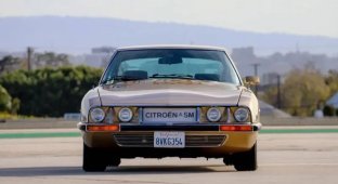 Citroen SM: редкий экземпляр с двигателем Maserati (10 фото)