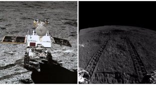 Китайцы нашли на обратной стороне Луны неизвестный материал (3 фото)