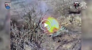 MTR fighters used drones to destroy 2 Russian tanks in the Donetsk direction