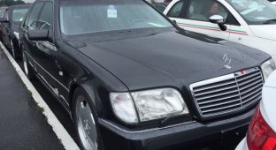 Mercedes-Benz S600L 7.0 AMG - Японские аукционы или как купить неликвид (20 фото)