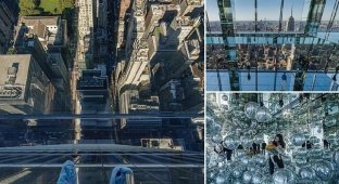 В Нью-Йорке открылась смотровая площадка небоскреба One Vanderbilt (15 фото + 2 видео)