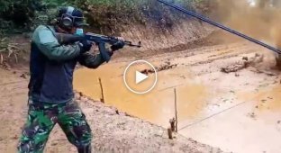 Учения Национальной армии Индонезии (TNI)