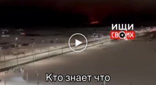 В городе Витебск в Беларуси взрывы и возгорание на электроподстанции
