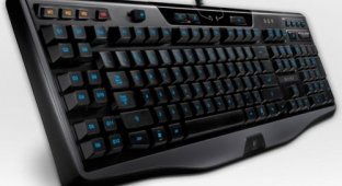 Новая геймерская клавиатура Logitech G110 (5 фото)