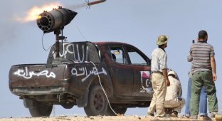 Война в Ливии: наступление на Сирт (28 фото)