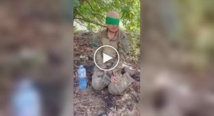 A Russian captured in Kursk region sings a Ukrainian folk song