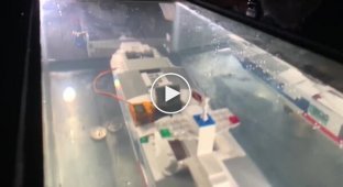 Lego submarine that can launch missiles