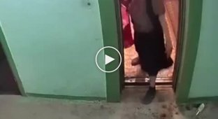 Pensioner throws feces at neighbors in different outfits