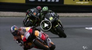 MotoGP лучшее в замедленной съемке