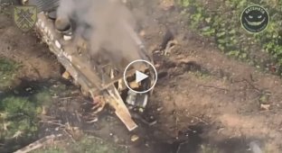 A Russian BMP-1 with landing forces in the Bakhmut direction was destroyed