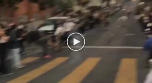 Гонки на скейтбордах на большой скорости